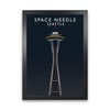 Space Needle Seattle Night Art Print by Richard O'Neill