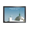 Spanish City Whitley Bay Framed Digital Art Print by Richard O'Neill