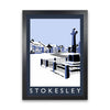Stokesley In Snow Portrait by Richard O'Neill