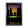 Stonehenge Travel Art Print by Richard O'Neill, Framed Wall Art