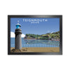 Teignmouth Devon Art Print by Richard O'Neill, Framed Wall Art