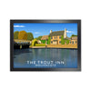 The Trout Inn Wolvercote Travel Art Print by Richard O'Neill