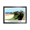 Tynemouth Framed Digital Art Print by Richard O'Neill