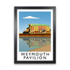 Weymouth Pavilion Travel Art Print by Richard O'Neill, Framed Wall Art