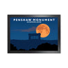 Penshaw Monument Night by Richard O'Neill