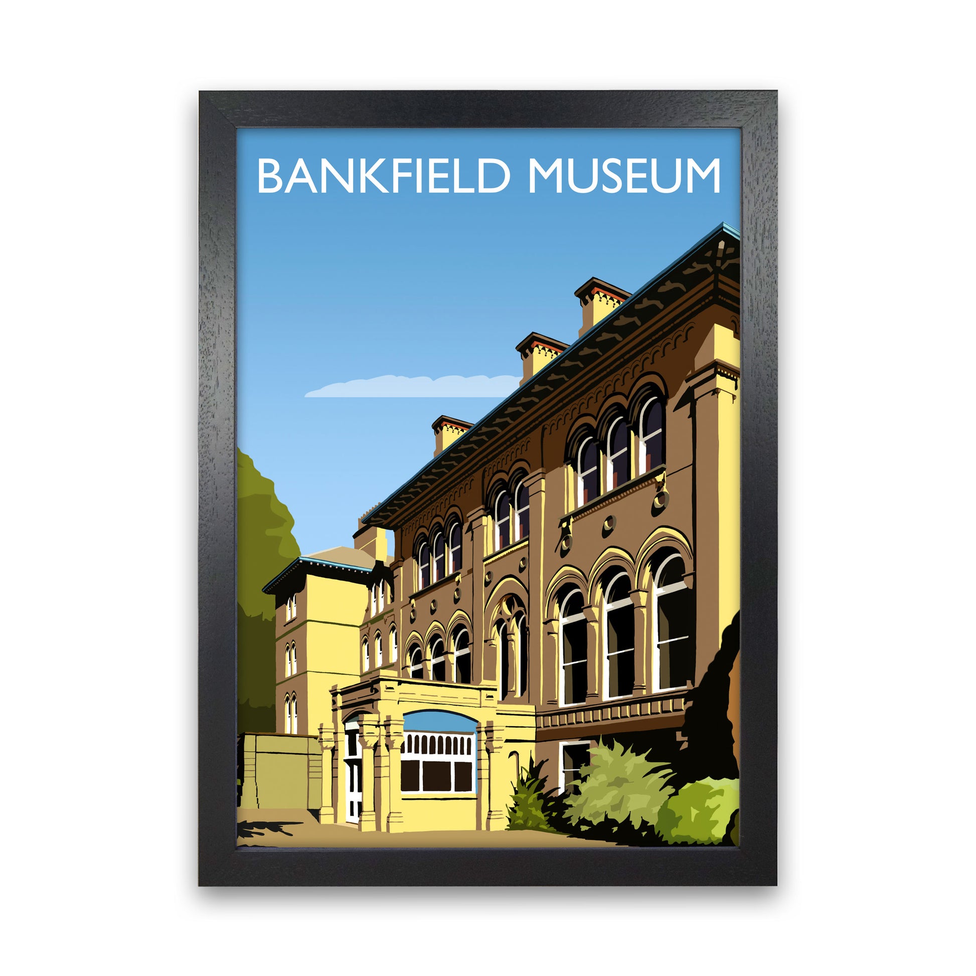 Bankfield Museum portrait by Richard O'Neill Black Grain