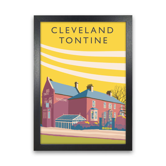 Cleveland Tontine portrait by Richard O'Neill Black Grain