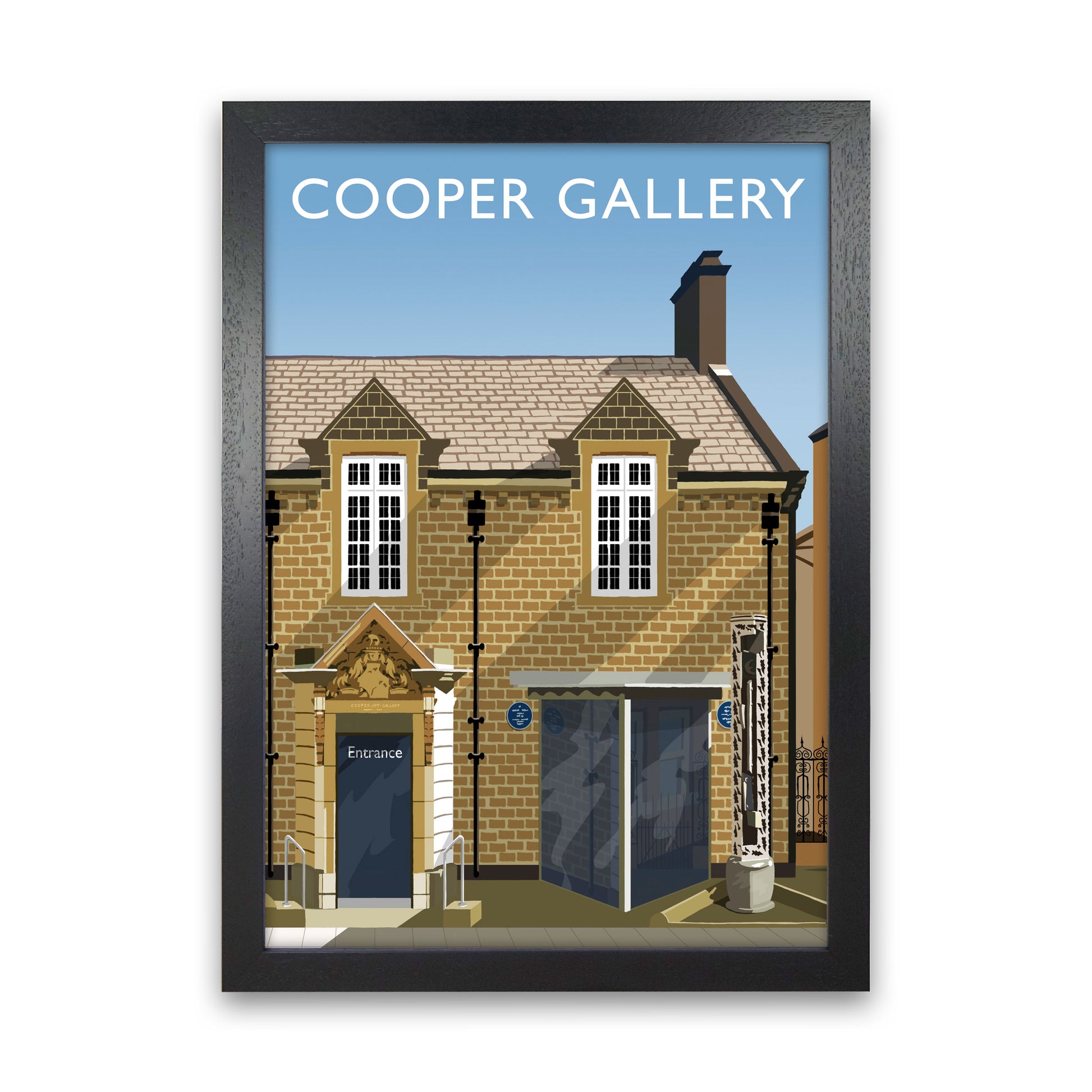 Cooper Gallery portrait by Richard O'Neill Black Grain