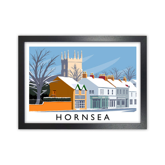 Hornsea (snow) by Richard O'Neill Black Grain