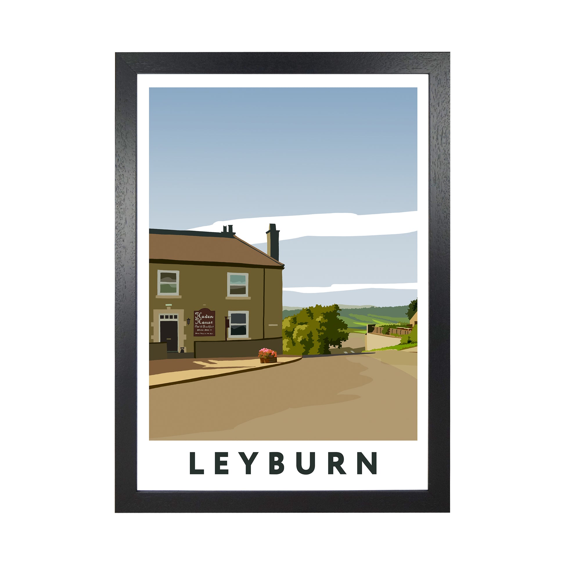 Leyburn 4 portrait by Richard O'Neill Black Grain