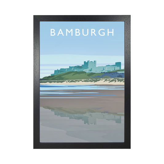 Bamburgh portrait by Richard O'Neill Black Grain