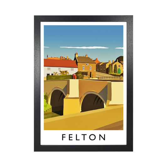 Felton portrait by Richard O'Neill Black Grain