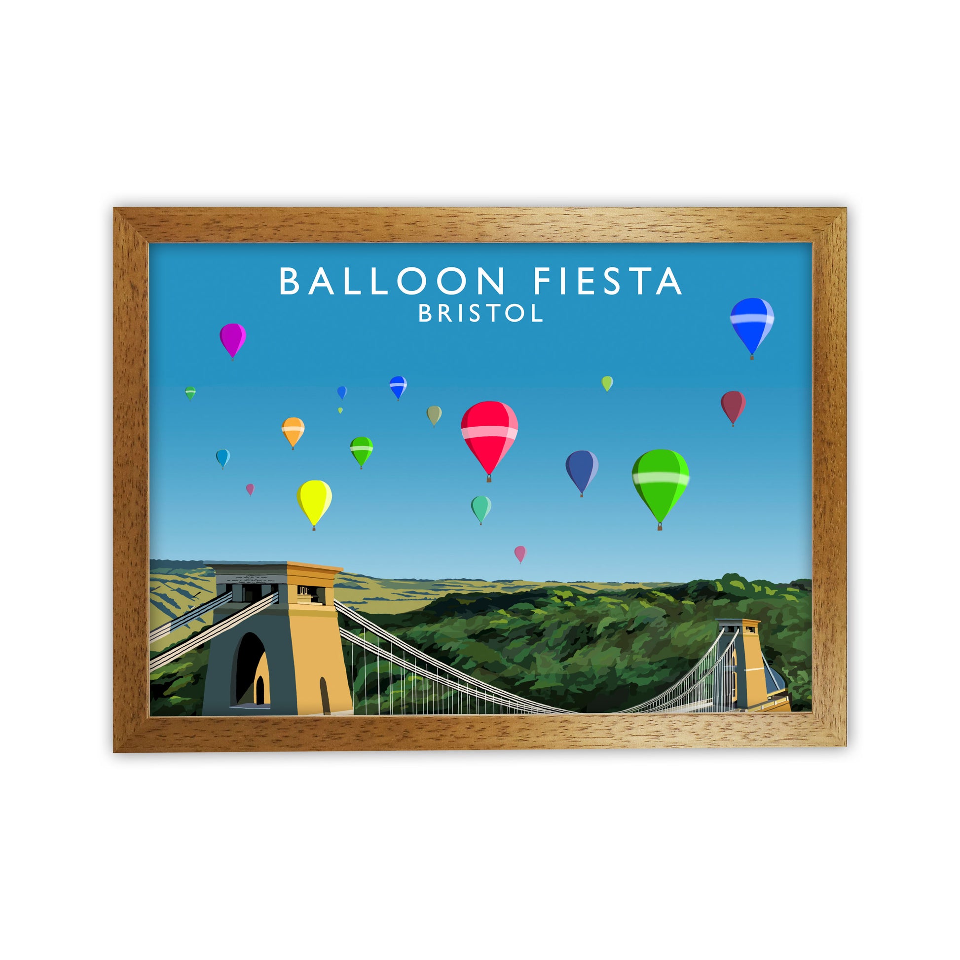 Balloon Fiesta by Richard O'Neill Oak Grain