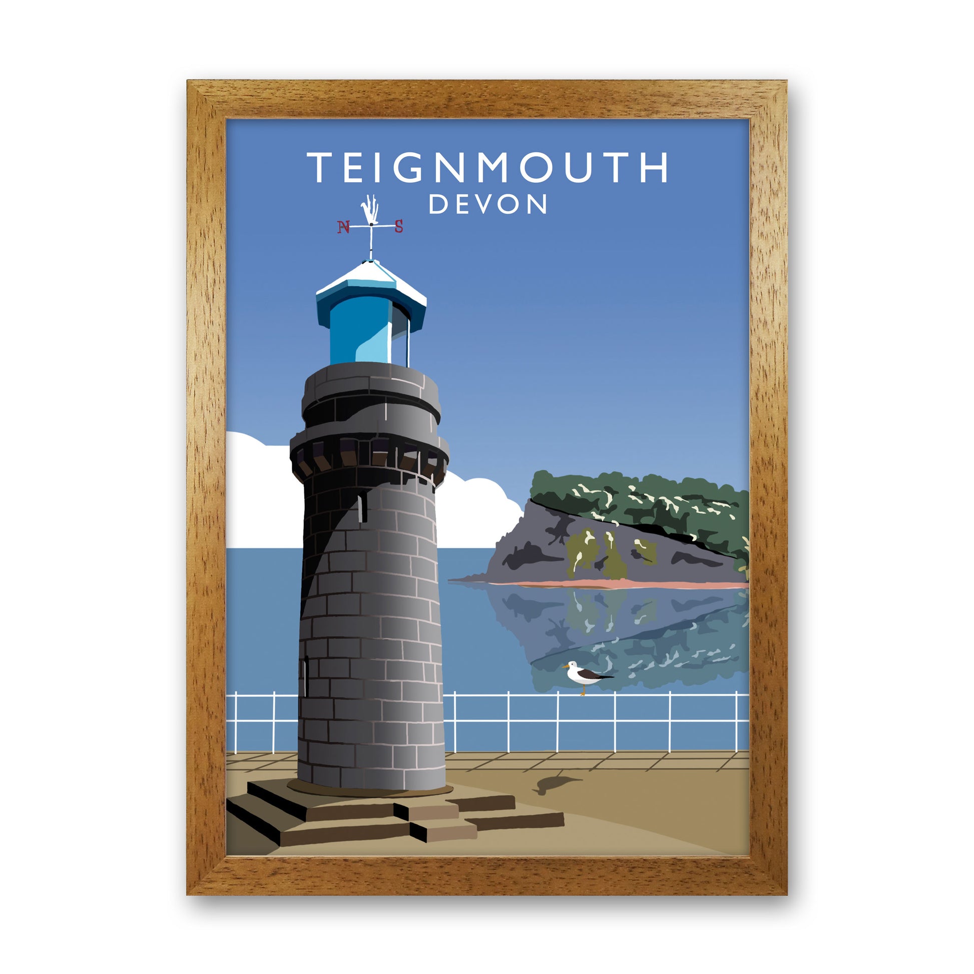 Teignmouth by Richard O'Neill Oak Grain