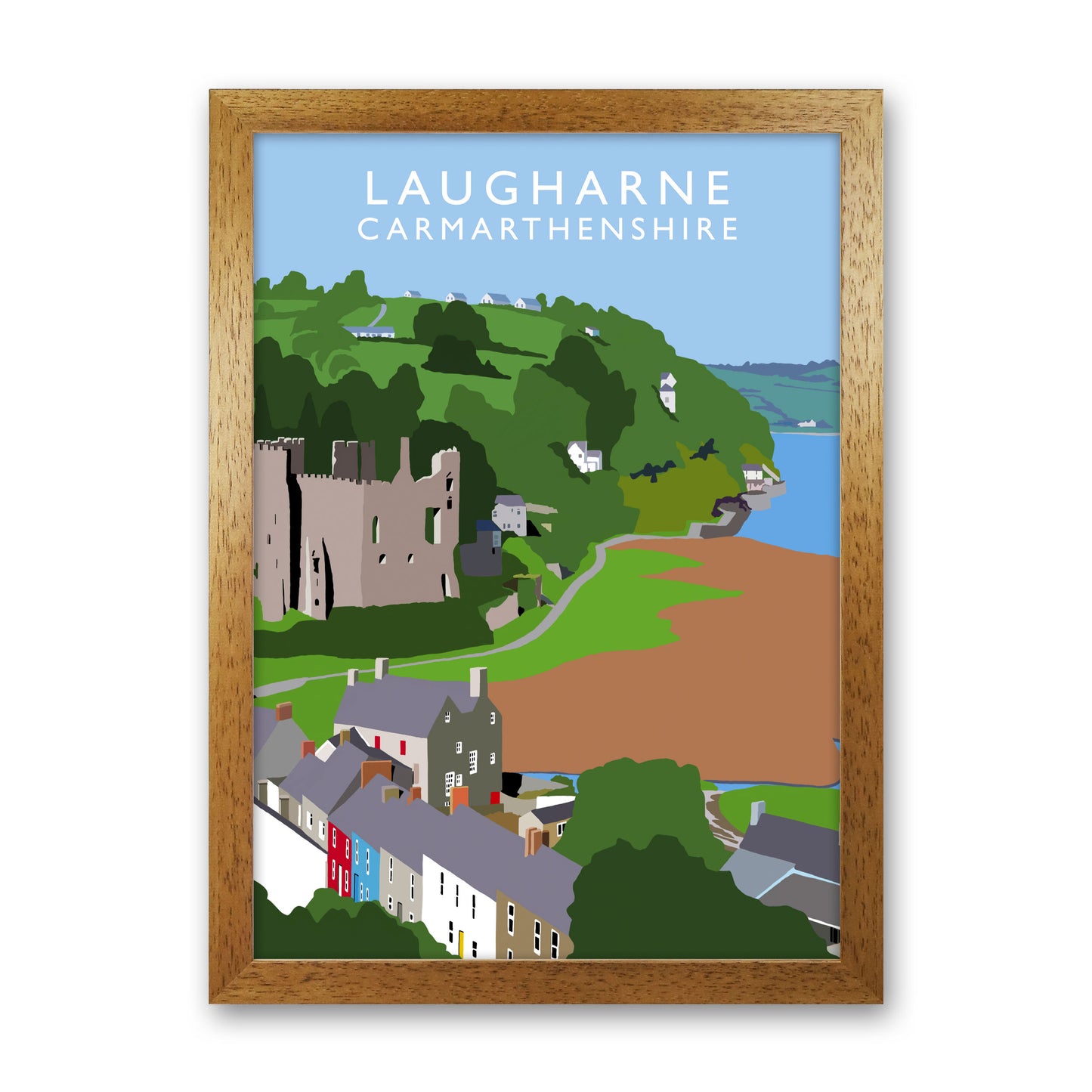 Laugharne by Richard O'Neill Oak Grain