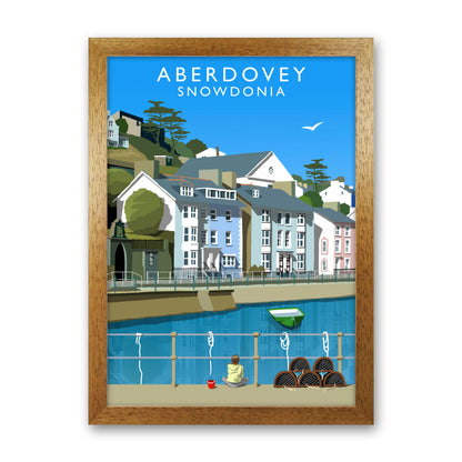 Aberdovey Snowdonia Art Print by Richard O'Neill Oak Grain