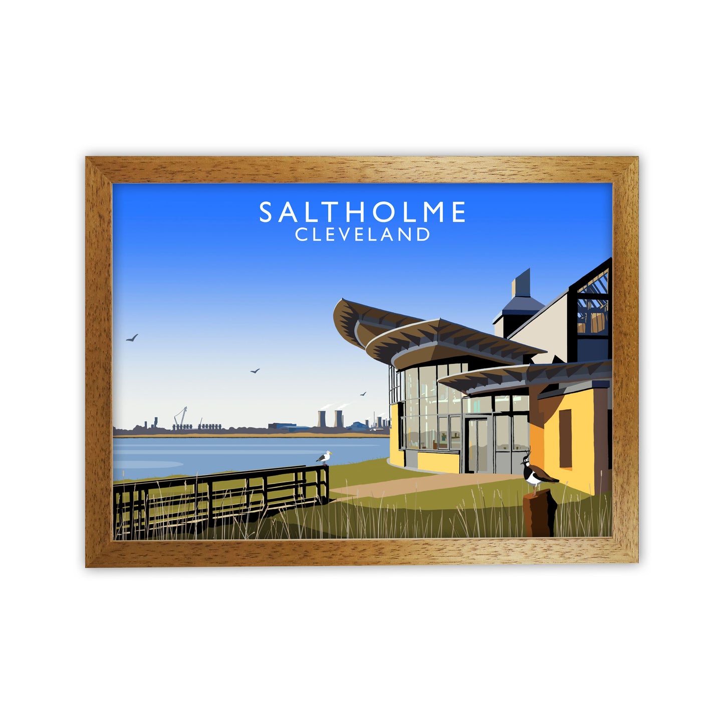 Salthome Cleveland (Landscape) by Richard O'Neill Oak Grain