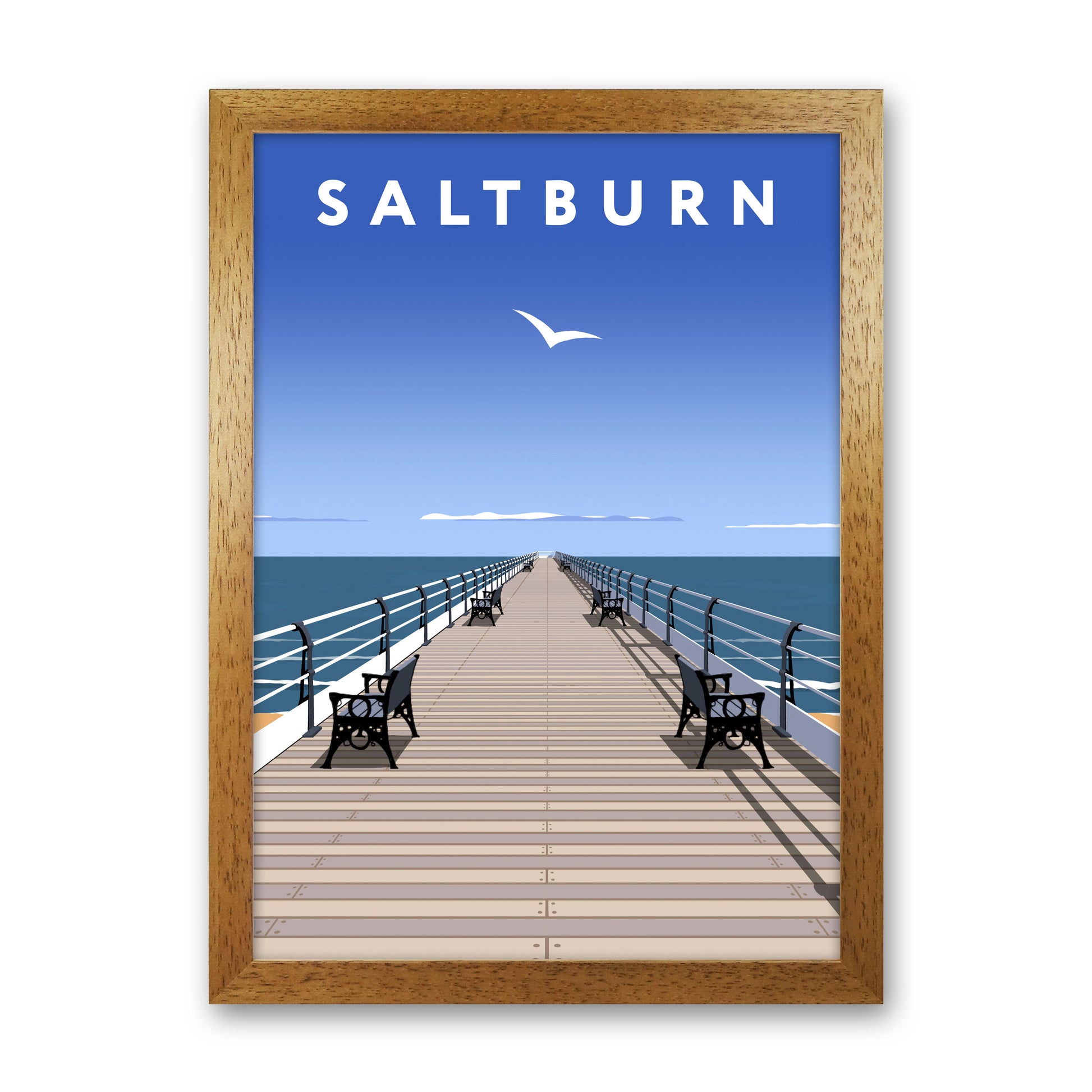 Saltburn Portrait by Richard O'Neill Oak Grain