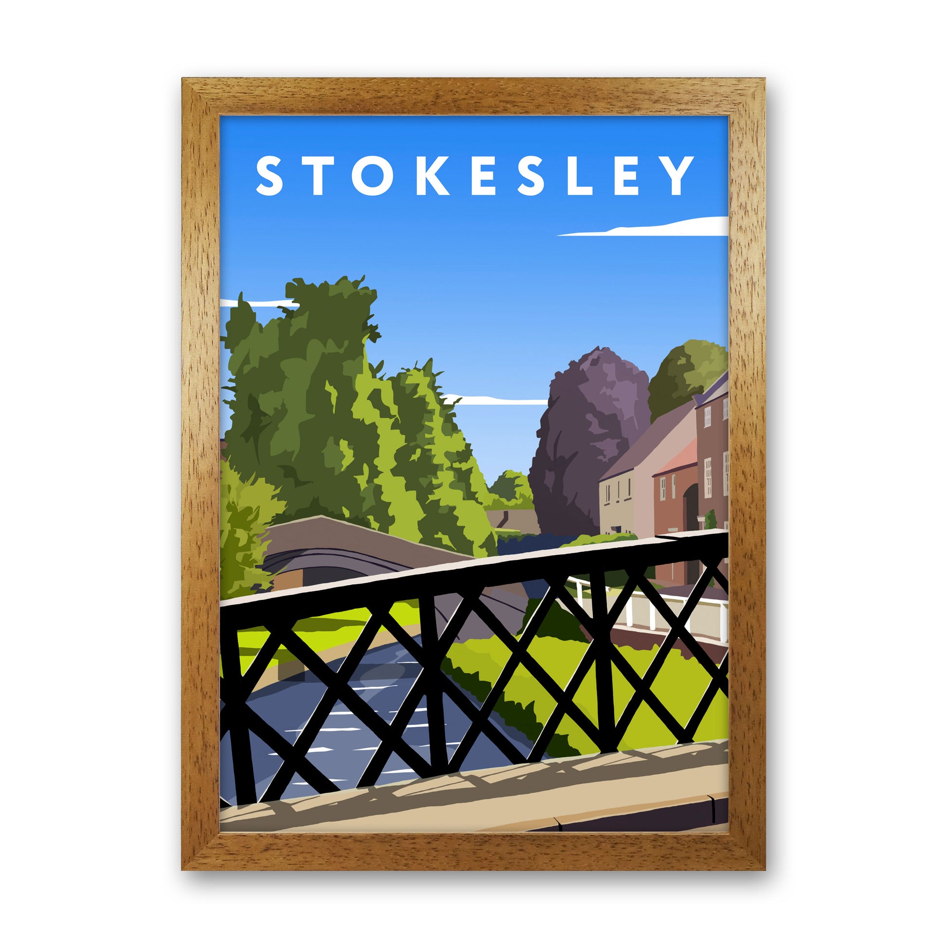 Stokesley3 Portrait by Richard O'Neill Oak Grain