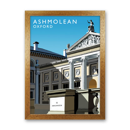 Ashmolean Portrait by Richard O'Neill Oak Grain