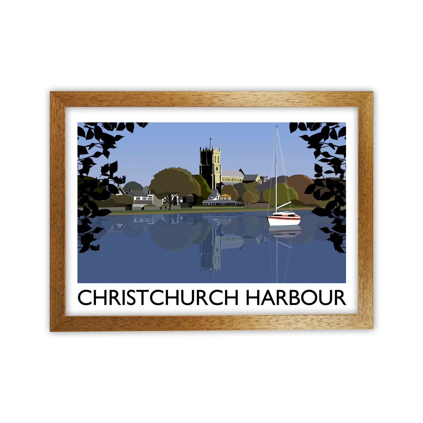 Christchurch Harbour by Richard O'Neill Oak Grain