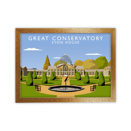 Great Conservatory Syon House by Richard O'Neill Oak Grain