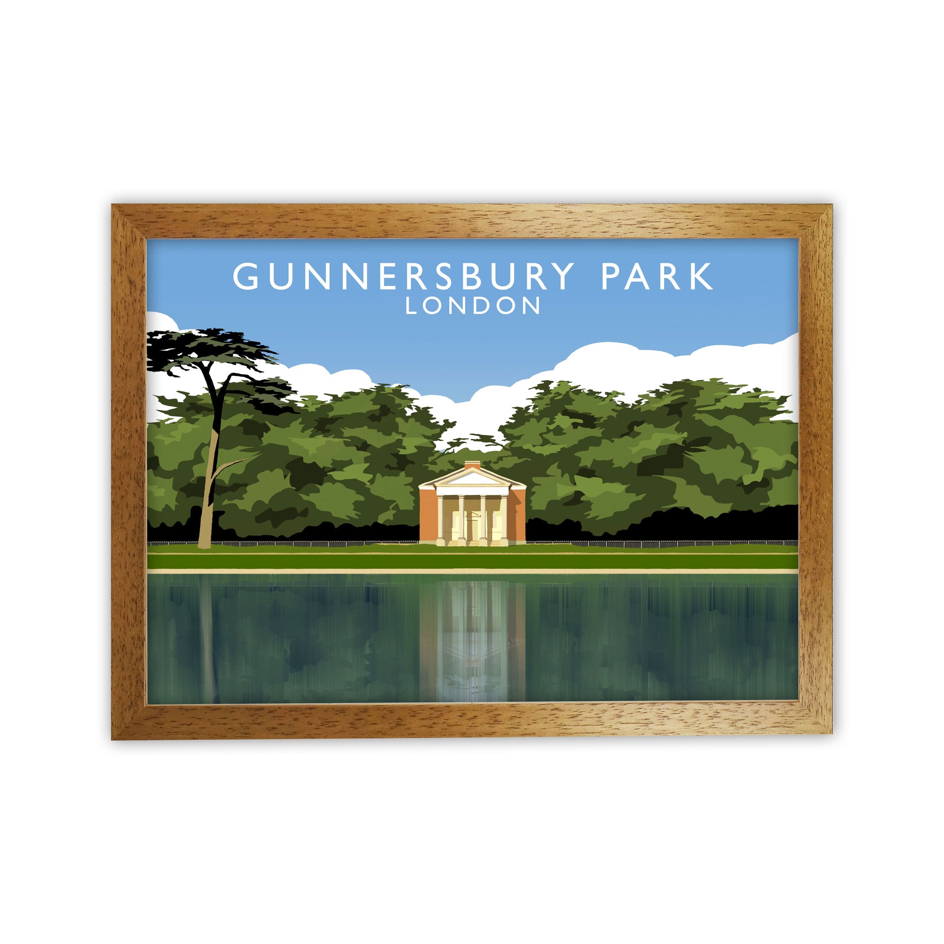 Gunnersbury Park by Richard O'Neill Oak Grain