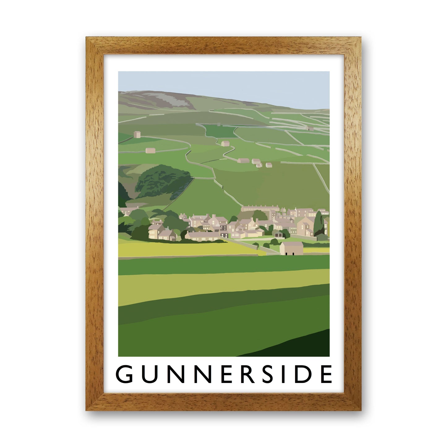 Gunnerside Portrait by Richard O'Neill Oak Grain