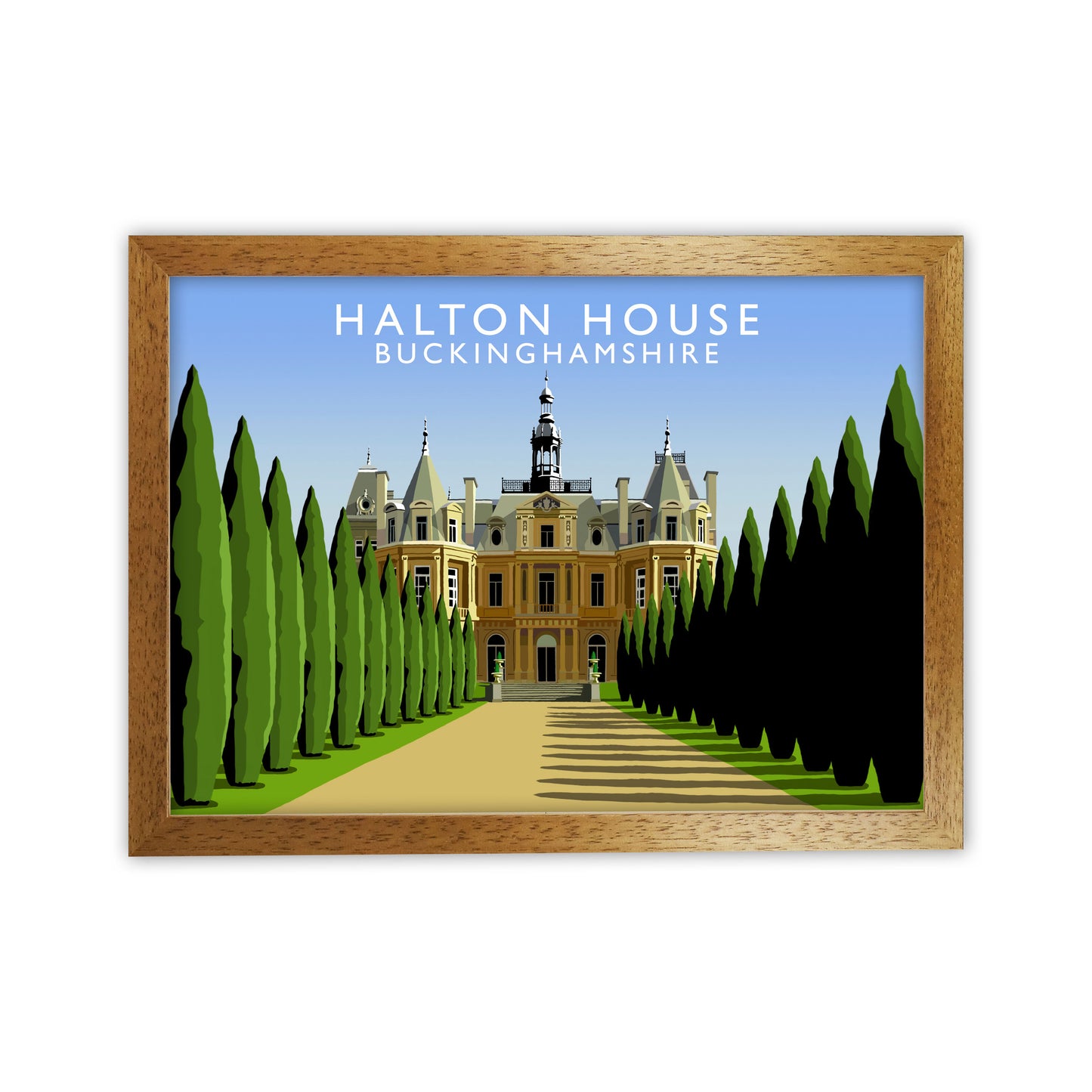 Halton House by Richard O'Neill Oak Grain