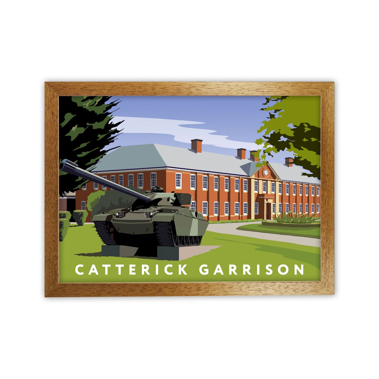 Catterick Garrison by Richard O'Neill Oak Grain