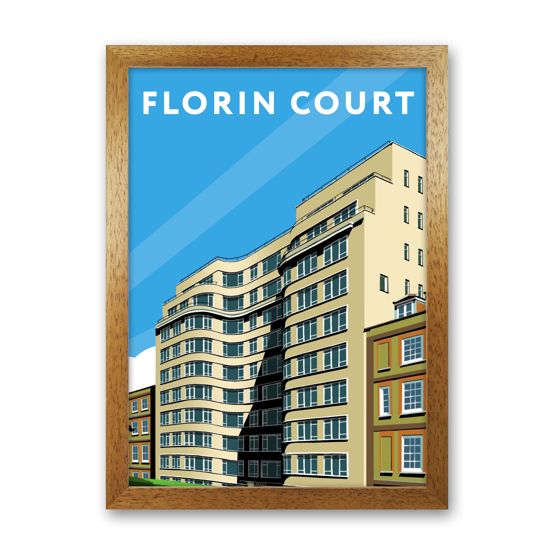 Florian Court Portrait by Richard O'Neill Oak Grain