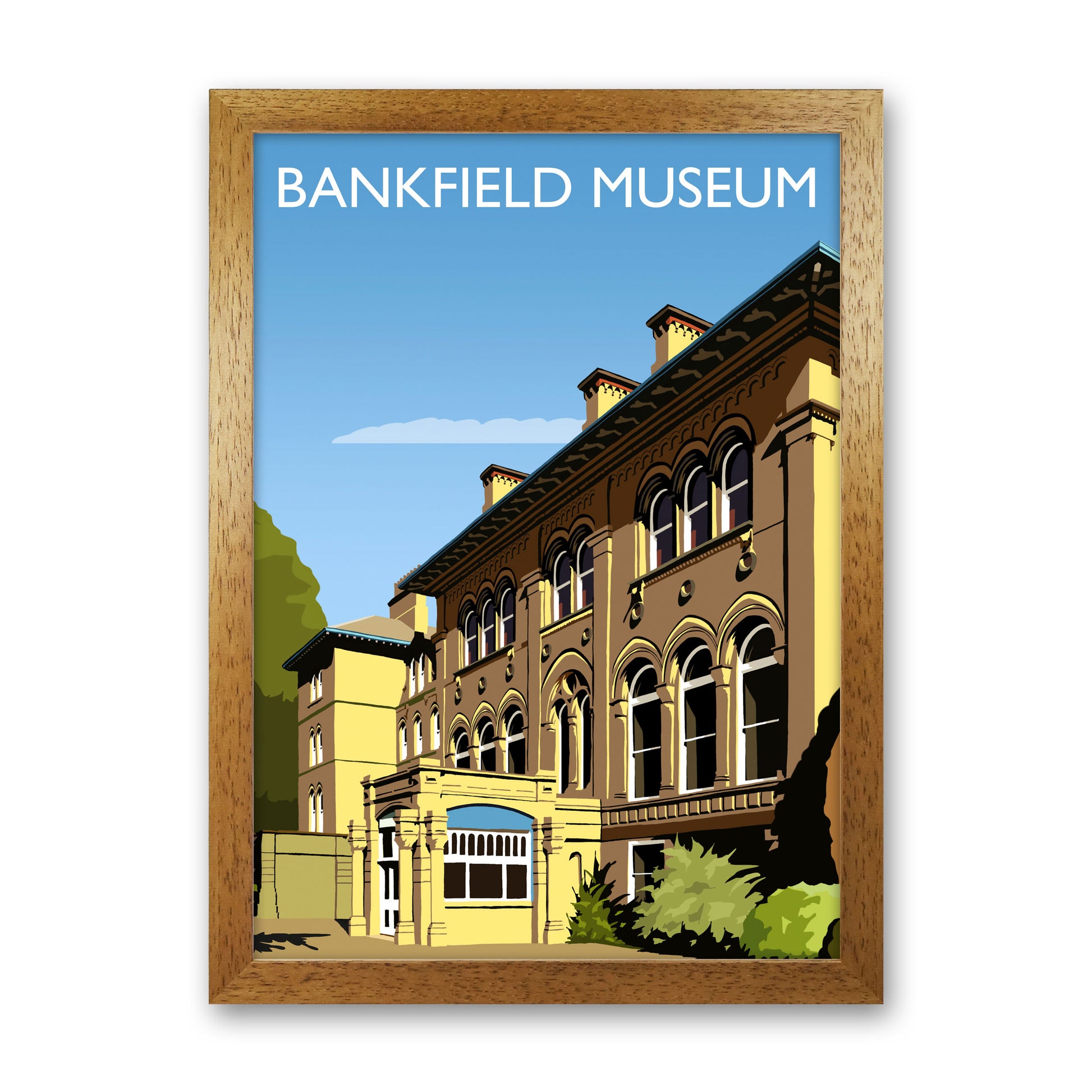 Bankfield Museum portrait by Richard O'Neill Oak Grain