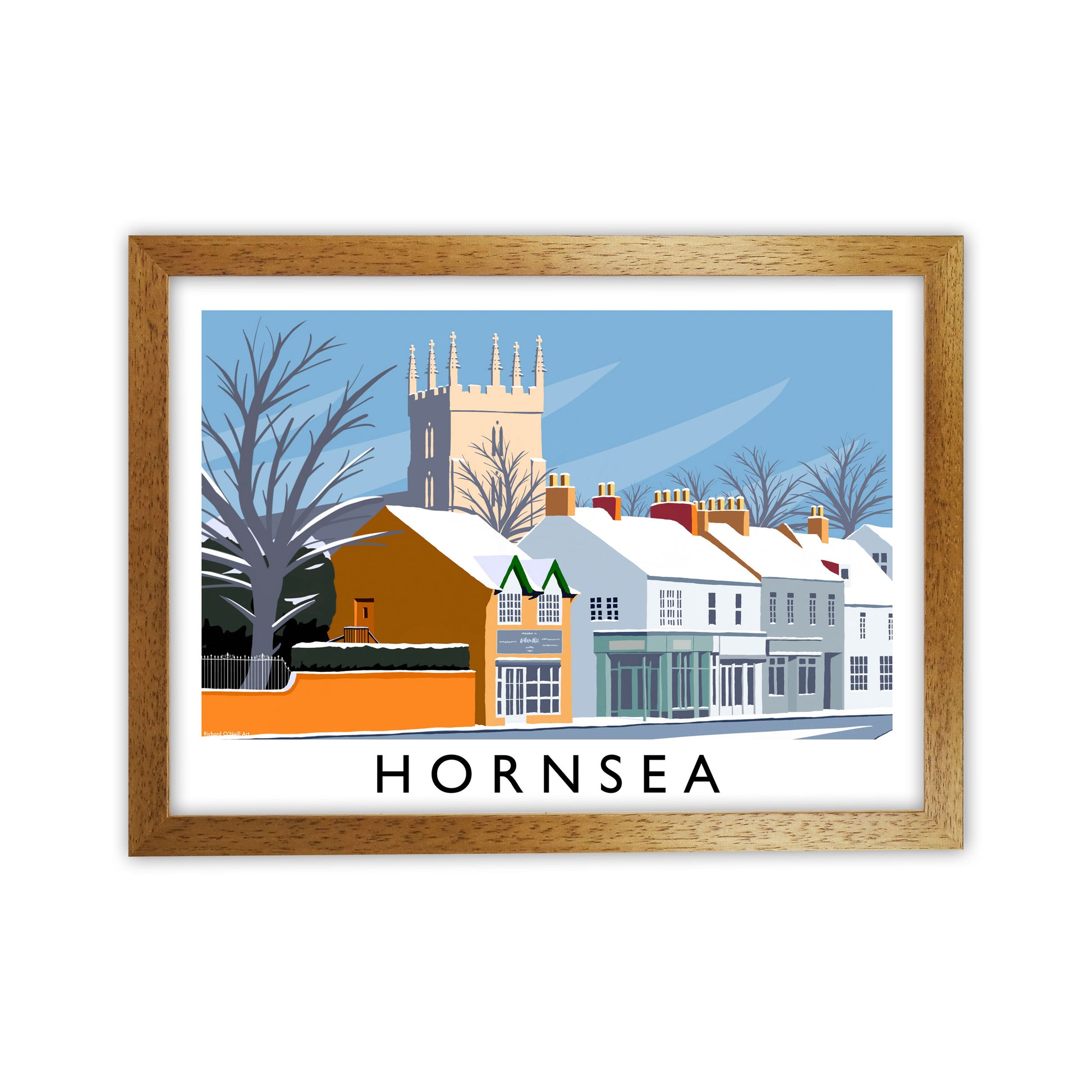 Hornsea (snow) by Richard O'Neill Oak Grain