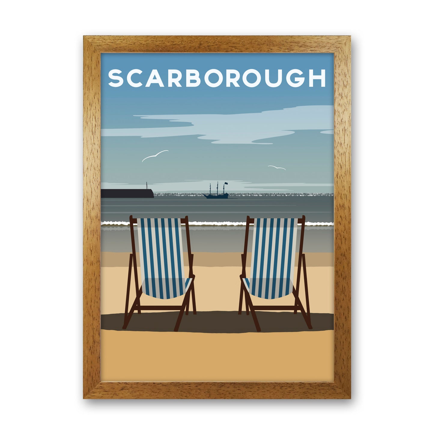 Scarborough 2 by Richard O'Neill Oak Grain