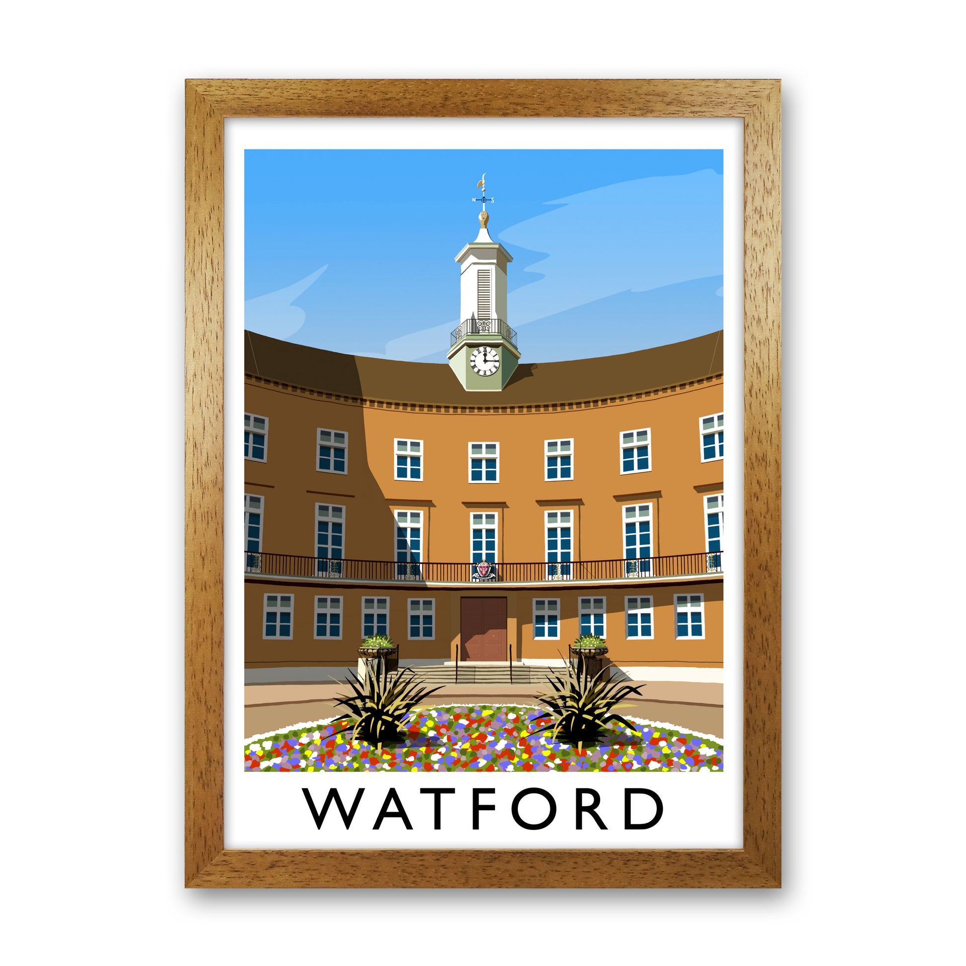 Watford portrait by Richard O'Neill Oak Grain