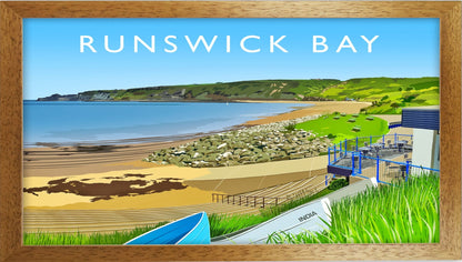 Runswick Bay 3 by Richard O'Neill Oak Grain