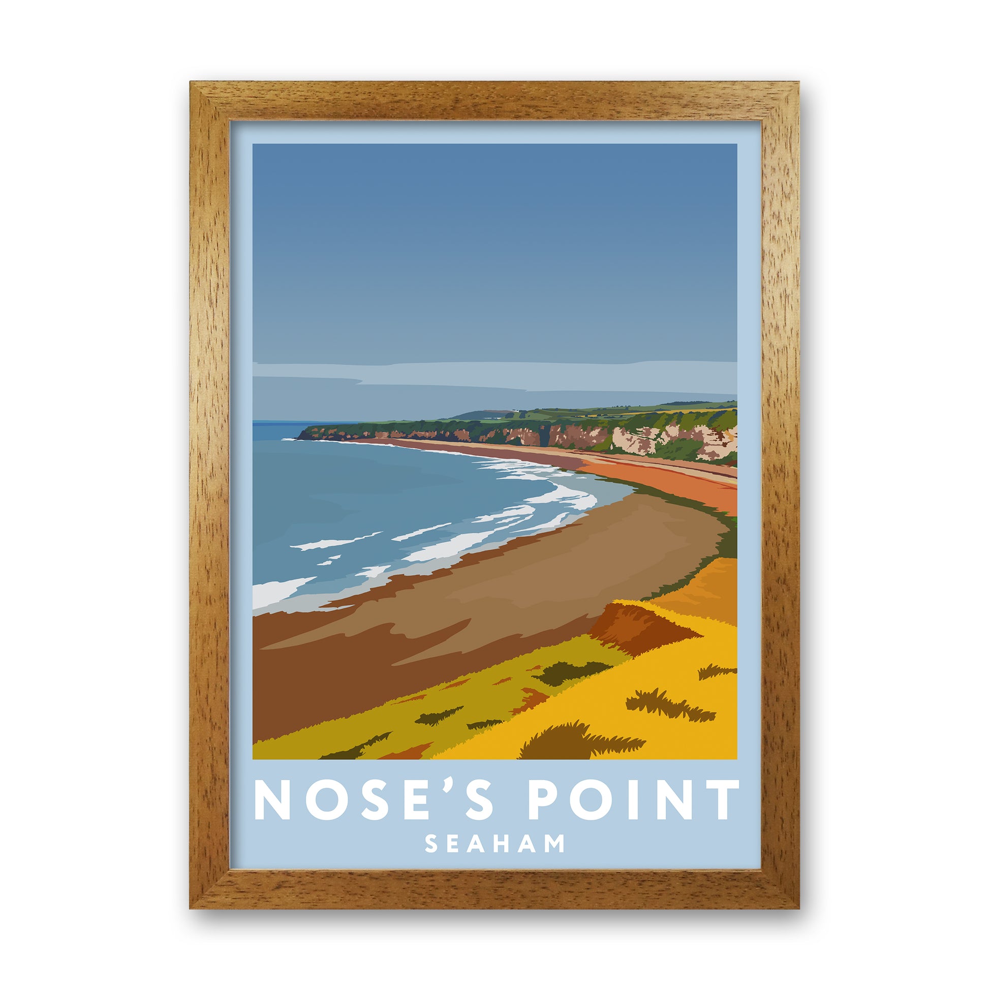 Nose's Point portrait by Richard O'Neill Oak Grain