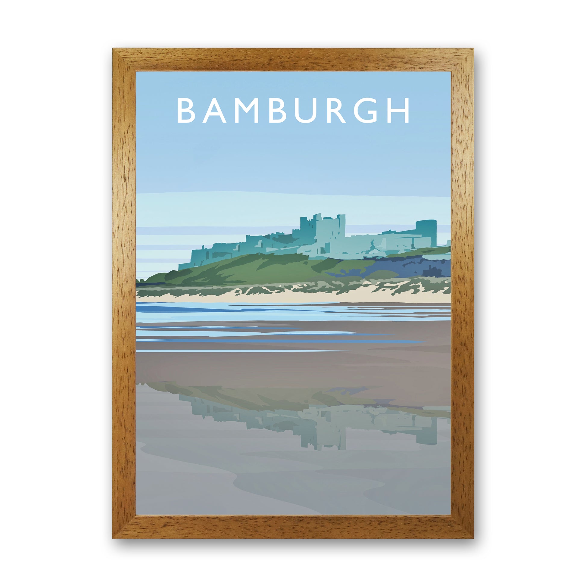 Bamburgh portrait by Richard O'Neill Oak Grain