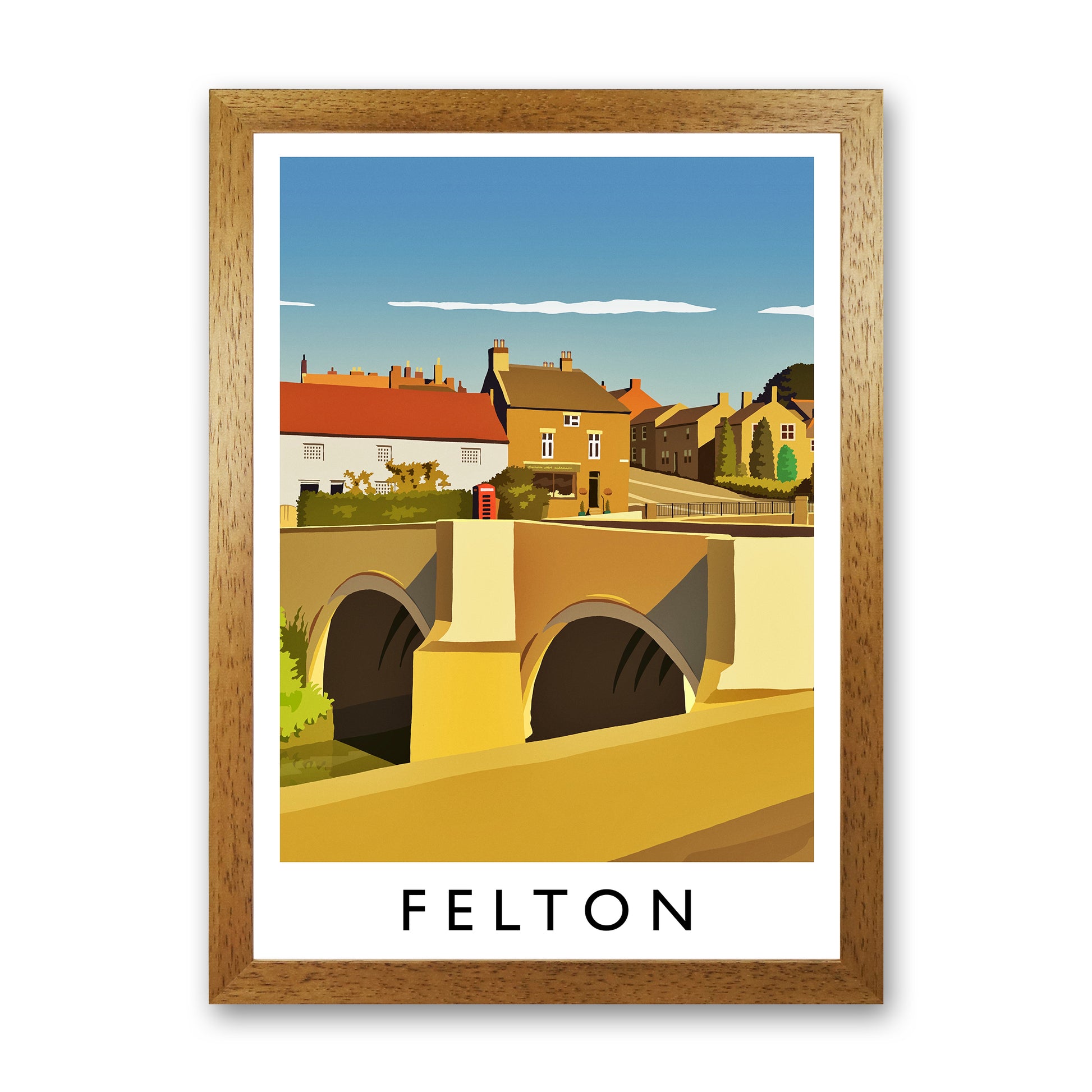 Felton portrait by Richard O'Neill Oak Grain