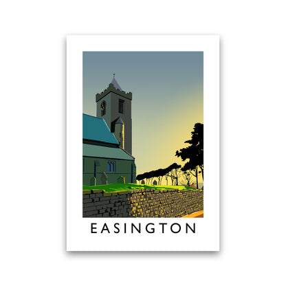 Easington Portrait Art Print by Richard O'Neill