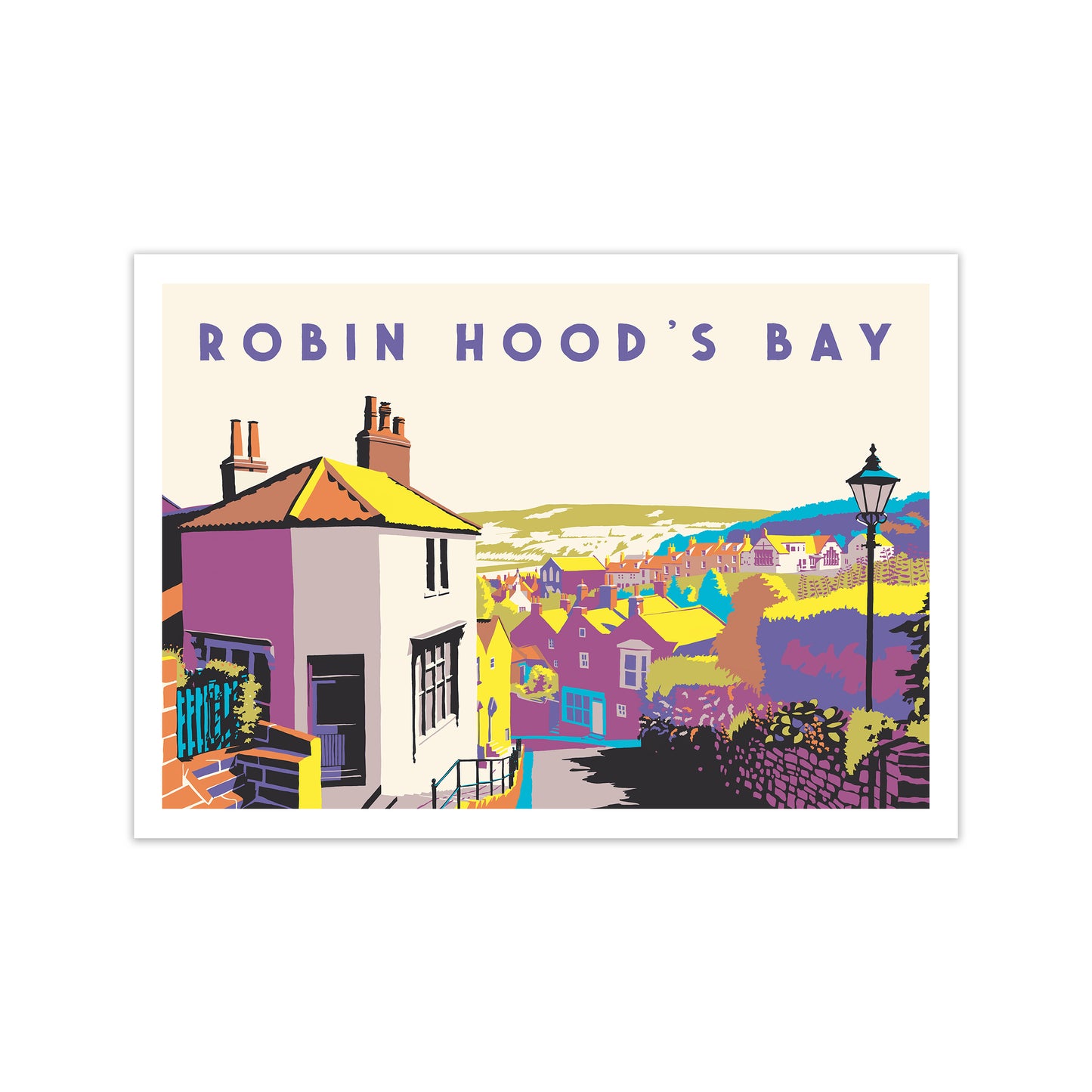 Robin Hood's Bay 2 Art Print by Richard O'Neill