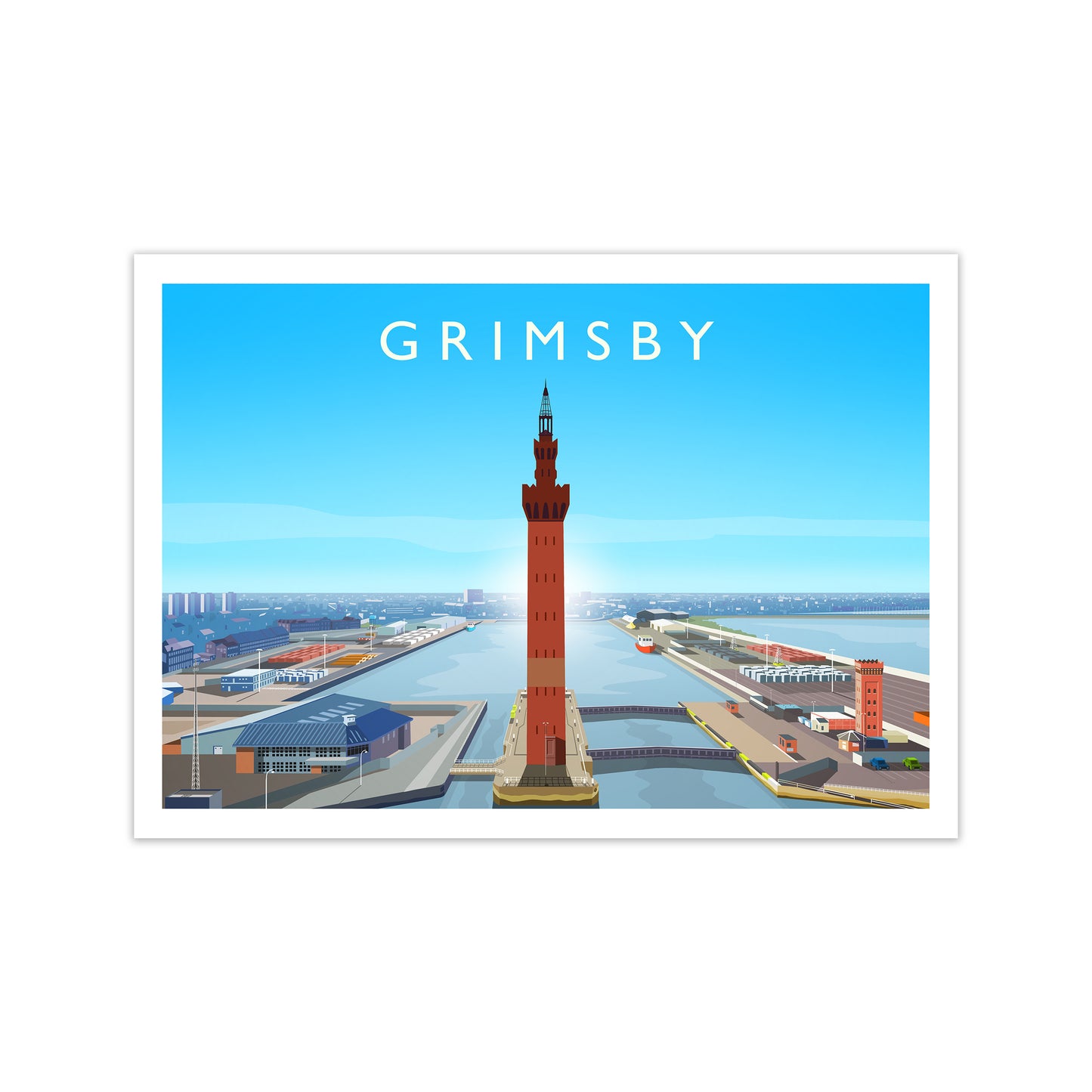 Grimsby Art Print by Richard O'Neill