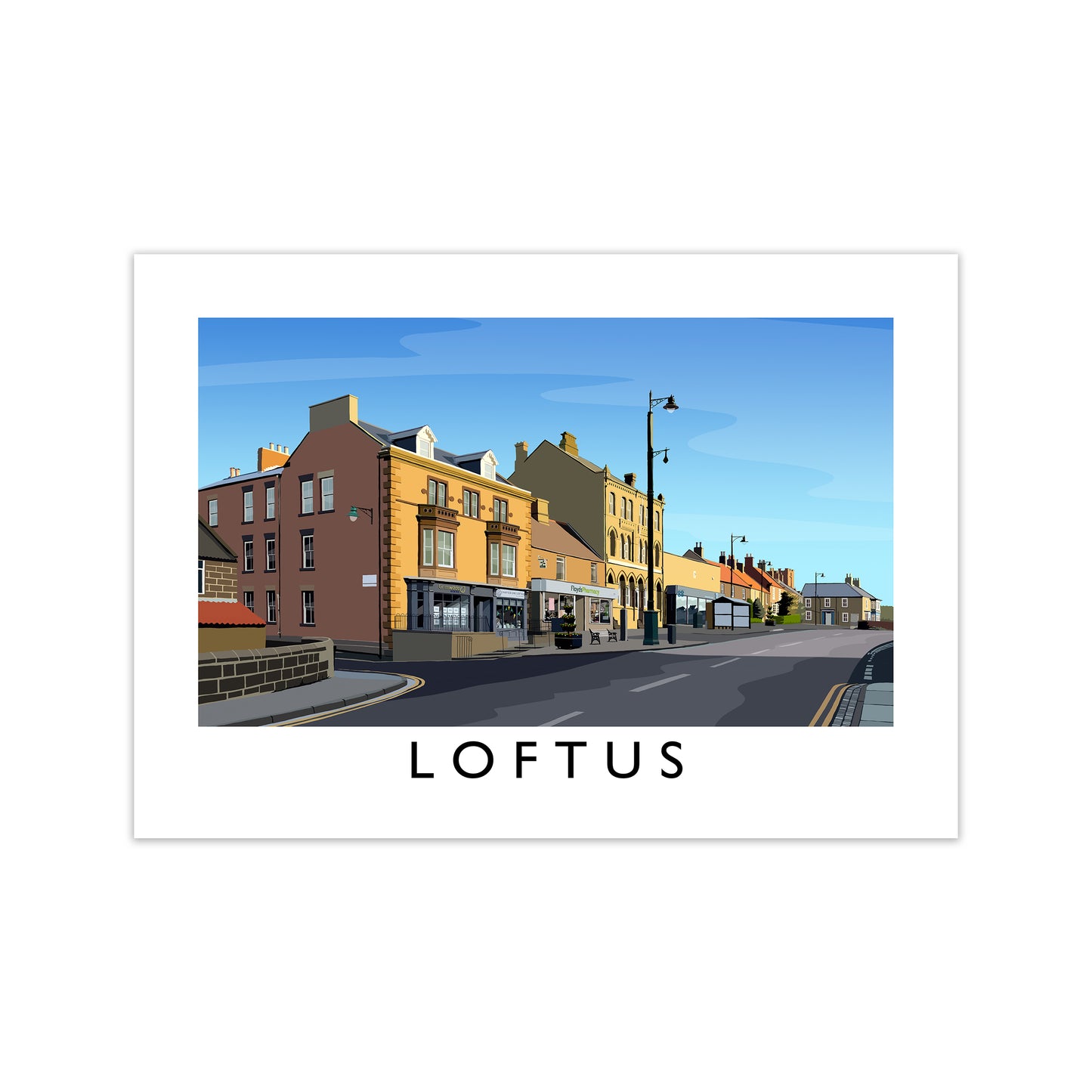 Loftus 3 Art Print by Richard O'Neill