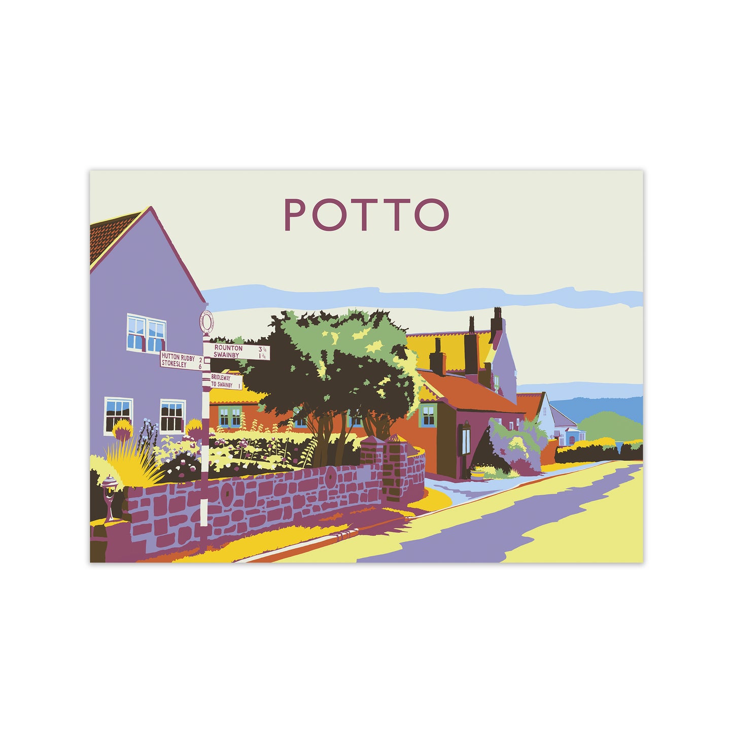 Potto Travel Art Print by Richard O'Neill