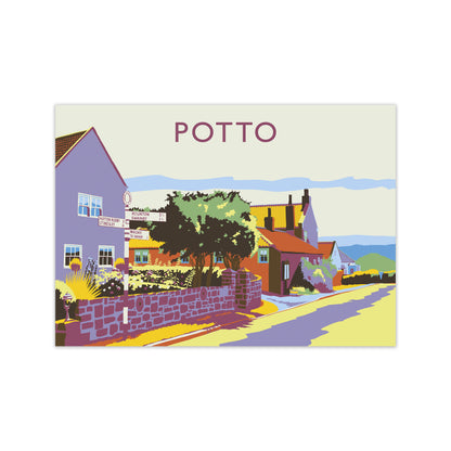 Potto Travel Art Print by Richard O'Neill