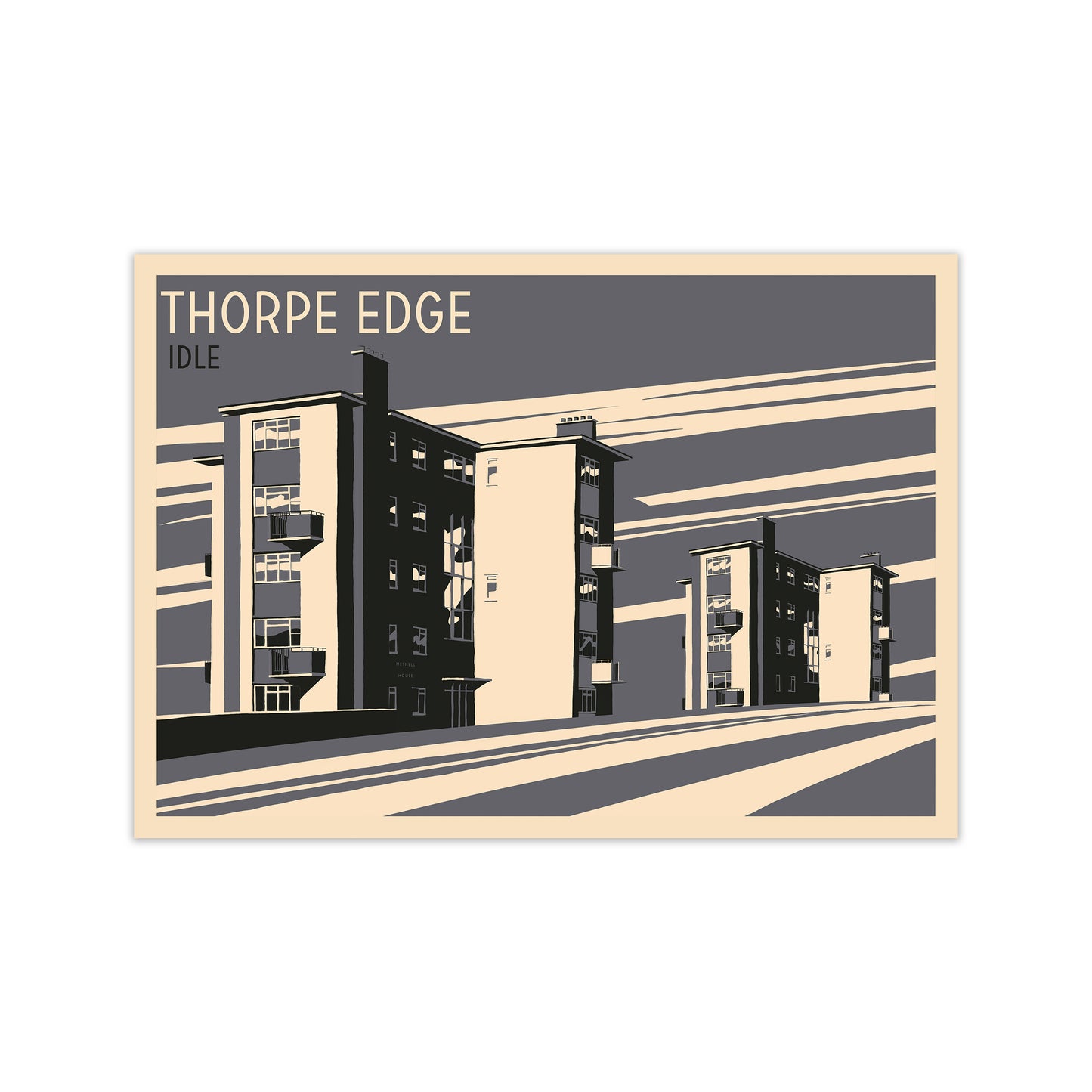 Thorpe Edge, Idle Travel Art Print by Richard O'Neill