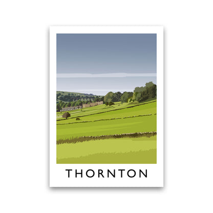 Thornton portrait Travel Art Print by Richard O'Neill