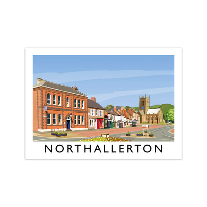 Northallerton 5 Travel Art Print by Richard O'Neill