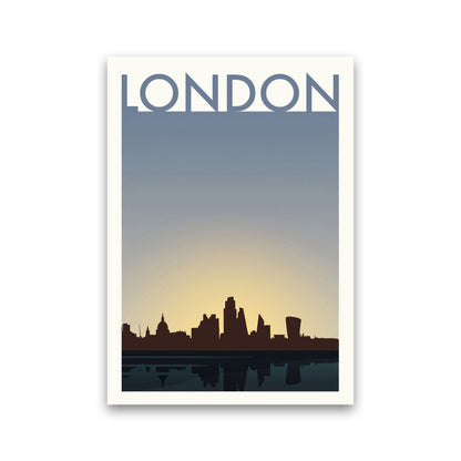 London 4 (Day) Travel Art Print by Richard O'Neill