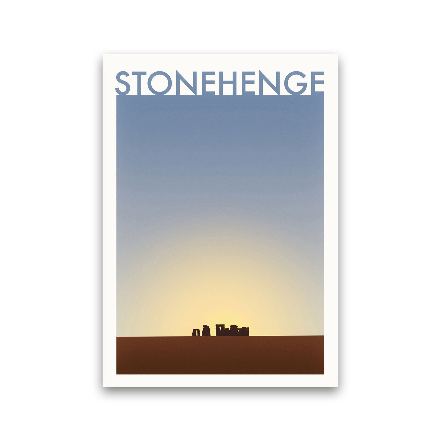 Stonehenge 2 (Day) Travel Art Print by Richard O'Neill